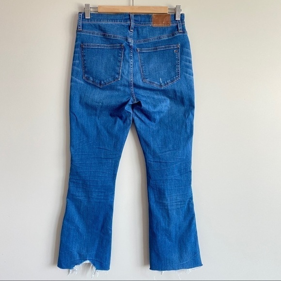 𝅺madewell Cali Demi-Boot Jeans in Bronson Wash: Button-Front Edition Size 27 - Picture 3 of 13